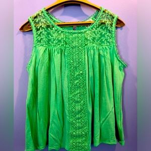 Joh Paul Richard large sleeveless top.